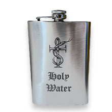 Load image into Gallery viewer, 8oz Holy Water Stainless Steel Flask