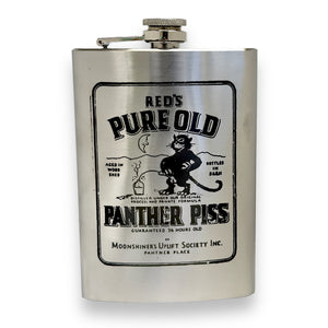 8oz Panther Piss Stainless Steel Flask