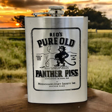 Load image into Gallery viewer, 8oz Panther Piss Stainless Steel Flask