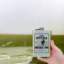 Load image into Gallery viewer, 8oz Panther Piss Stainless Steel Flask