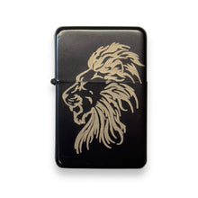 Load image into Gallery viewer, Lighter - Lion BLACK lighter