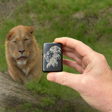 Load image into Gallery viewer, Lighter - Lion BLACK lighter