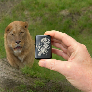 Lighter - Lion BLACK lighter