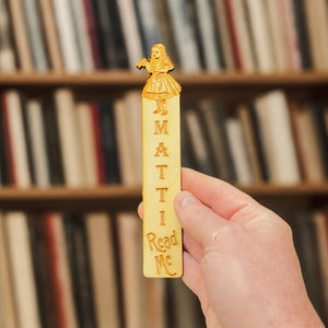 Bookmark - PERSONALIZED - Alice - Read Me