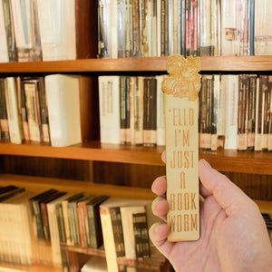 Bookmark - Ello I'm Just a Book Worm