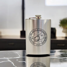 Load image into Gallery viewer, 8oz Houston We Have a Drinking Problem Stainless Steel Flask