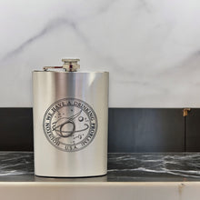 Load image into Gallery viewer, 8oz Houston We Have a Drinking Problem Stainless Steel Flask