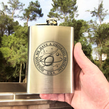 Load image into Gallery viewer, 8oz Houston We Have a Drinking Problem Stainless Steel Flask