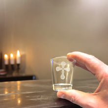 Load image into Gallery viewer, 2oz Cross (one) Shot Glass