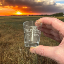 Load image into Gallery viewer, 2oz Felix Felicis Liquid Luck Engraved Shot Glass