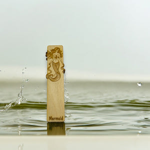 Bookmark - Mermaid - Birch wood