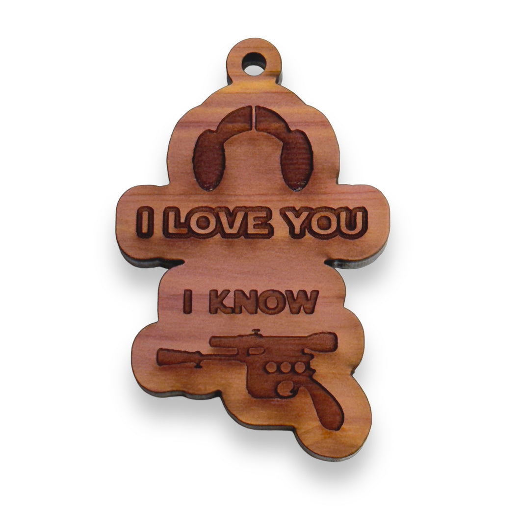 CEDAR I Love you I Know Ornament