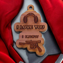 Load image into Gallery viewer, CEDAR I Love you I Know Ornament