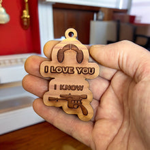 Load image into Gallery viewer, CEDAR I Love you I Know Ornament