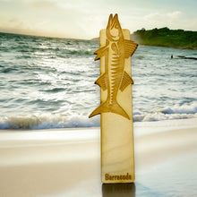 Load image into Gallery viewer, Bookmark - Barracuda - Birch wood