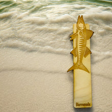 Load image into Gallery viewer, Bookmark - Barracuda - Birch wood