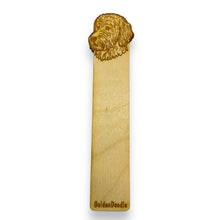 Load image into Gallery viewer, Bookmark - Goldendoodle - Birch wood