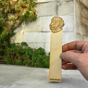 Bookmark - Goldendoodle - Birch wood