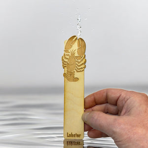 Bookmark - Lobster - Birch wood