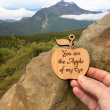 Load image into Gallery viewer, You are the Apple of my Eye CEDAR Ornament