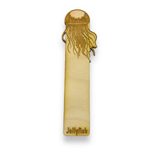 Load image into Gallery viewer, Bookmark - Jellyfish - Birch wood