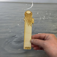 Load image into Gallery viewer, Bookmark - Jellyfish - Birch wood