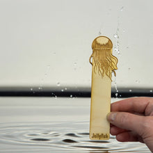 Load image into Gallery viewer, Bookmark - Jellyfish - Birch wood