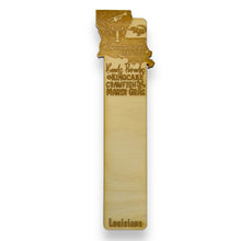 Load image into Gallery viewer, Bookmark - Louisiana Cajun - Birch wood