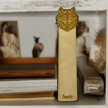 Load image into Gallery viewer, Bookmark - Fenrir - Birch wood