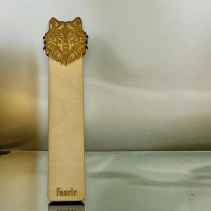 Bookmark - Fenrir - Birch wood