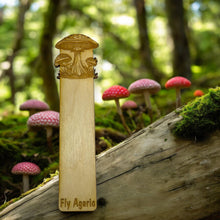 Load image into Gallery viewer, Bookmark - Fly Agaric - Birch wood