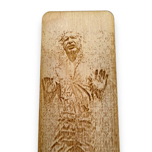 Bookmark - Dont read Solo - Birch wood