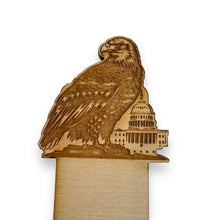 Load image into Gallery viewer, Bookmark - PERSONALIZED Capitol Eagle - Birch wood