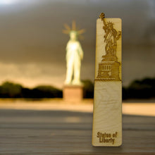 Load image into Gallery viewer, Bookmark - Statue Of Liberty - Birch wood