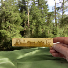 Load image into Gallery viewer, Bookmark - Las Vegas NV Skyline - Birch wood