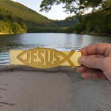 Load image into Gallery viewer, Bookmark - Jesus Fish - Birch wood