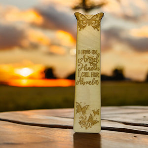 Bookmark - I have an angel in heaven I call her Abuela - Birch wood