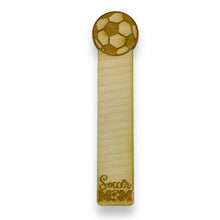 Load image into Gallery viewer, Bookmark - Soccer Mom - Birch wood