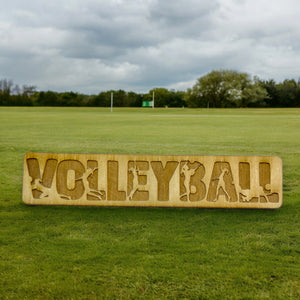 Bookmark - Volleyball - Birch wood