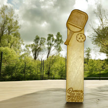 Load image into Gallery viewer, Bookmark - Queen of the Pickleball Court - Birch wood