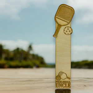 Bookmark - Pickleball Uncle - Birch wood