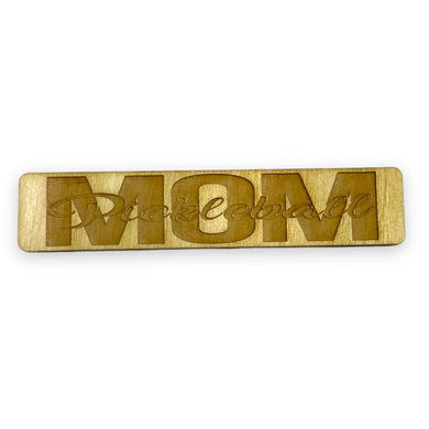 Bookmark - Pickleball Mom - Birch wood