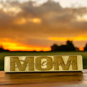 Bookmark - Pickleball Mom - Birch wood