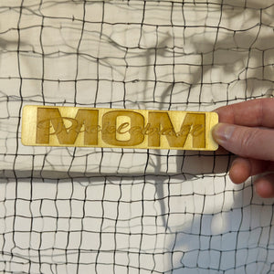 Bookmark - Pickleball Mom - Birch wood