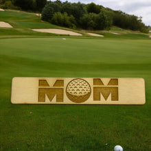 Load image into Gallery viewer, Bookmark - Golf Mom - Birch wood