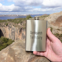 Load image into Gallery viewer, 8oz Samsquanch Territory Stainless Steel Flask