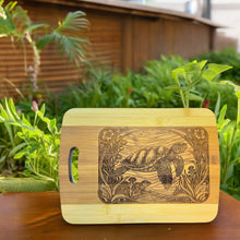 Load image into Gallery viewer, Bamboo - Sea Turtle Cutting Board 14&#39;&#39;x9.5&#39;&#39;x.5&#39;&#39;