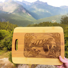 Load image into Gallery viewer, Bamboo - Sea Turtle Cutting Board 14&#39;&#39;x9.5&#39;&#39;x.5&#39;&#39;