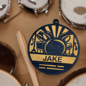 Ornament - Black - PERSONALIZED Drums