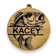 Load image into Gallery viewer, Ornament - Black - PERSONALIZED Bass